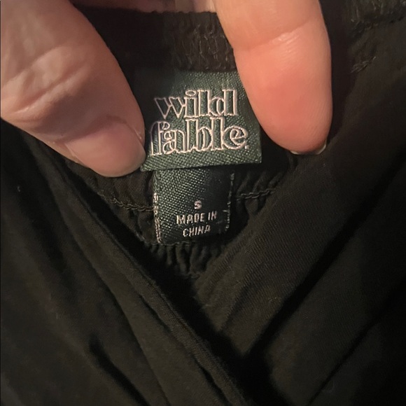 Wild Fable Black Ruffle Romper - Picture 2 of 4